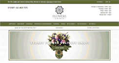 Desktop Screenshot of flowersabunch.com.au